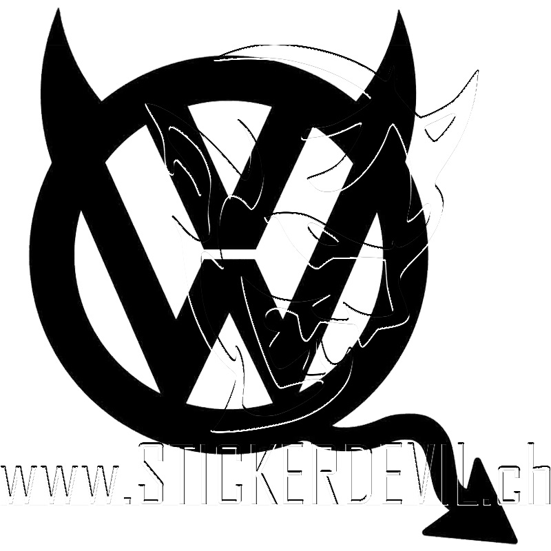 VW Teufel - Stickerdevil
